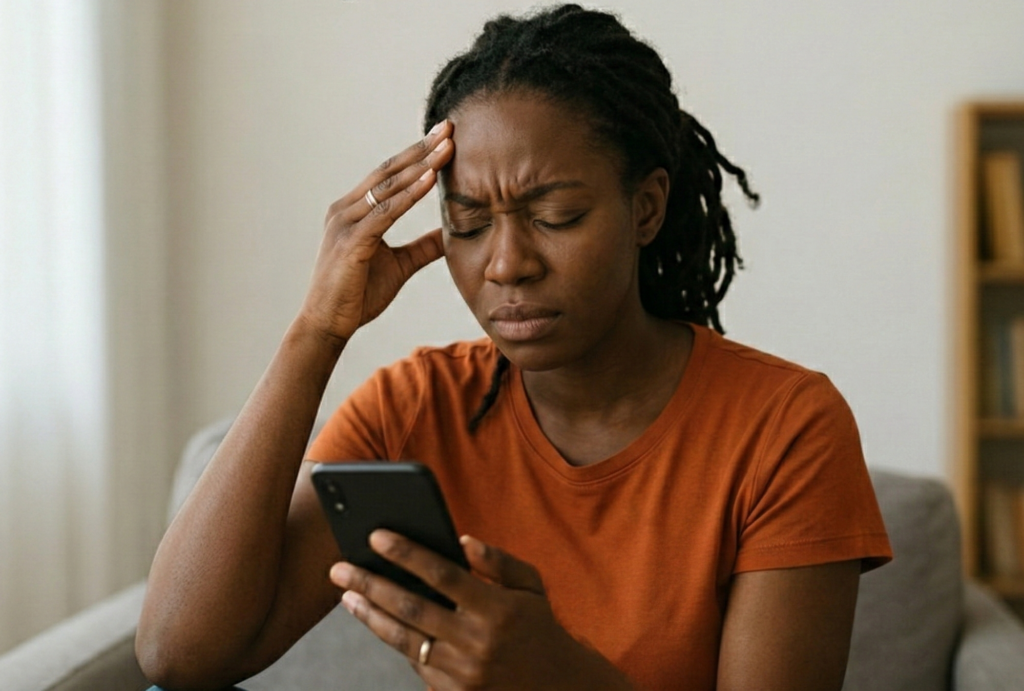 Black woman working with Afrocentric therapist to improve self-esteem and build confidence